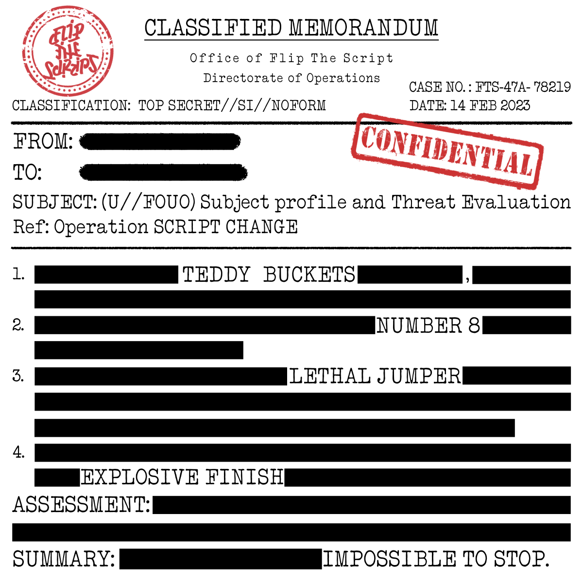 █████ REDACTED █████ - CREW