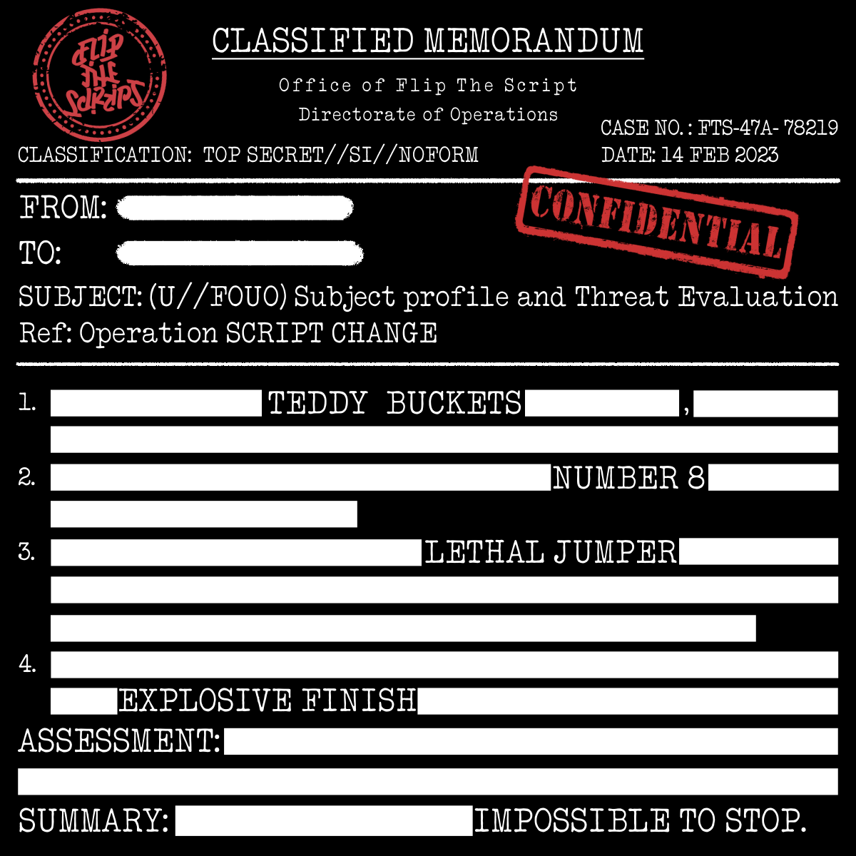 █████ REDACTED █████ - CREW