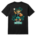 Teddy Buckets Graphic - Black Tee