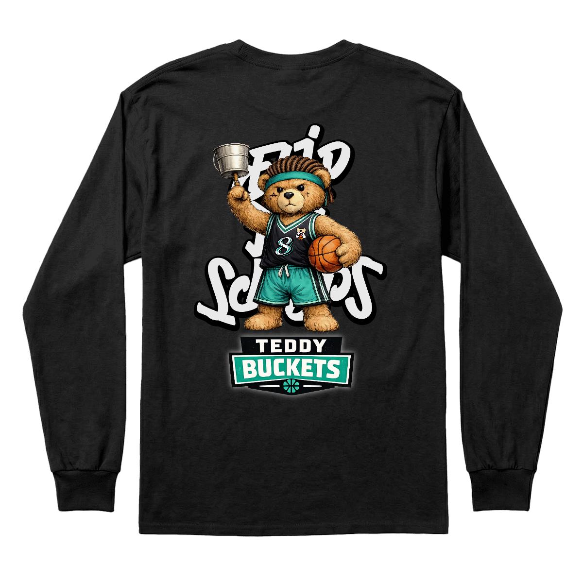 Teddy Buckets Graphic - Long Sleeve