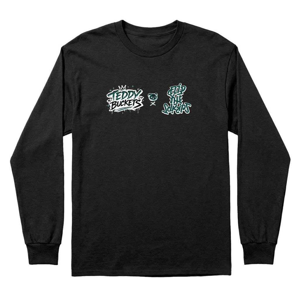 Teddy Buckets Graphic - Long Sleeve