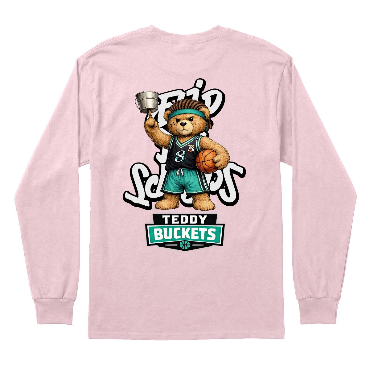 Teddy Buckets Graphic - Long Sleeve