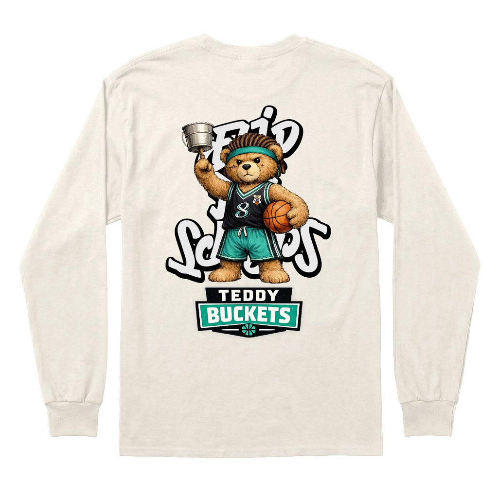 Teddy Buckets Graphic - Long Sleeve