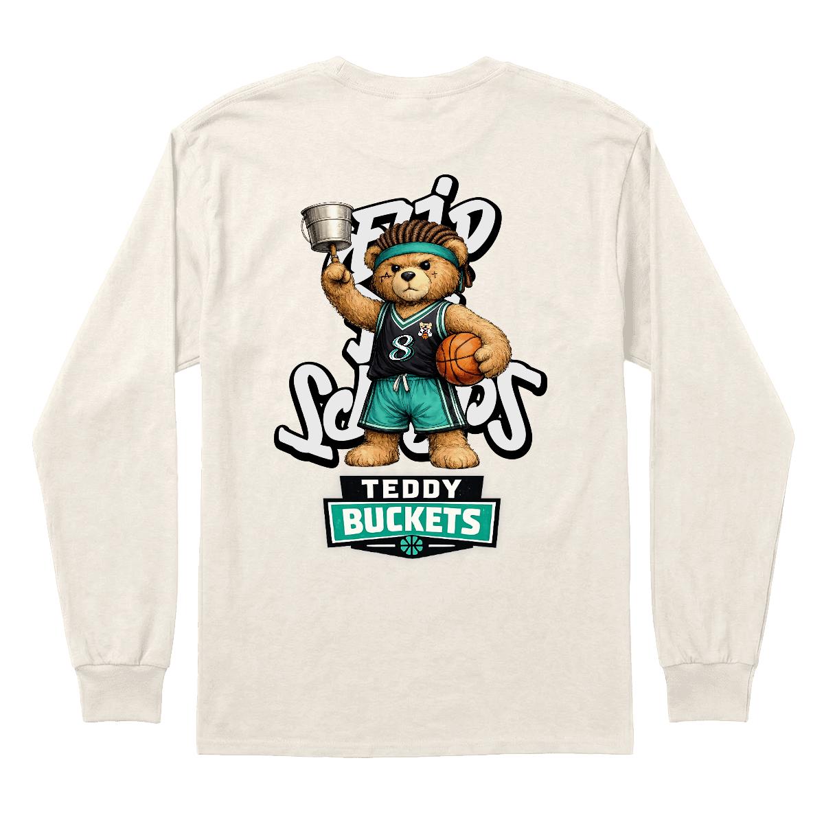 Teddy Buckets Graphic - Long Sleeve