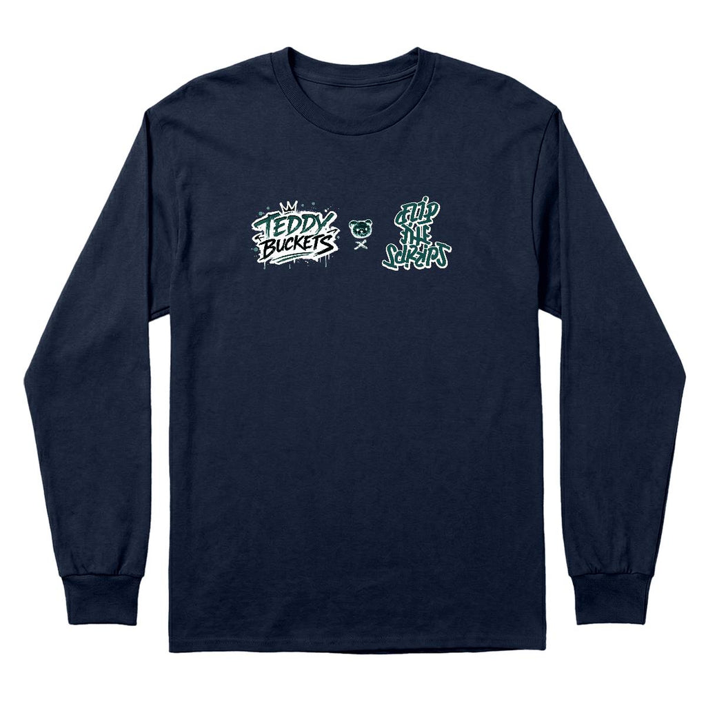Teddy Buckets Graphic - Long Sleeve