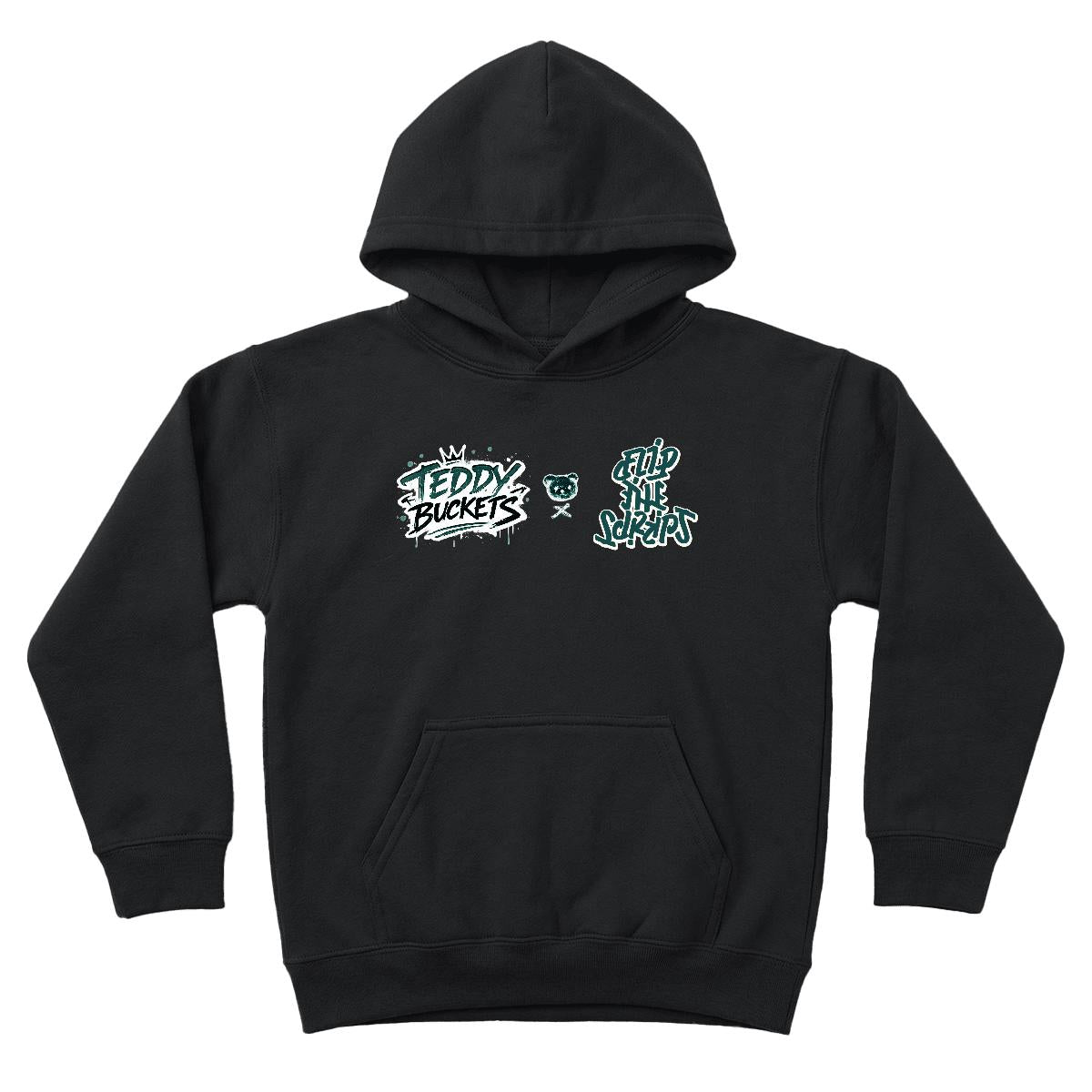 Teddy Buckets Graphic - Youth Hoodie