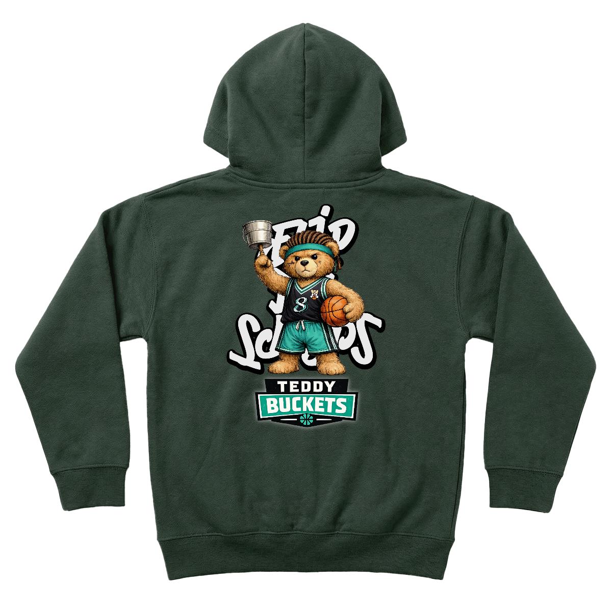 Teddy Buckets Graphic - Youth Hoodie