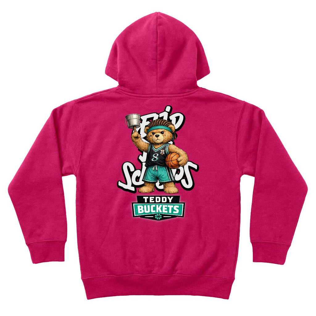Teddy Buckets Graphic - Youth Hoodie