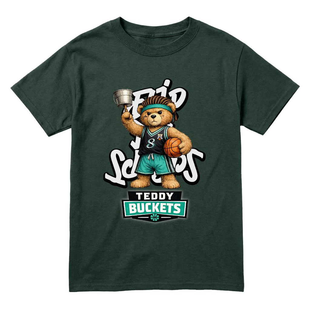 Teddy Buckets Graphic - Youth Tee